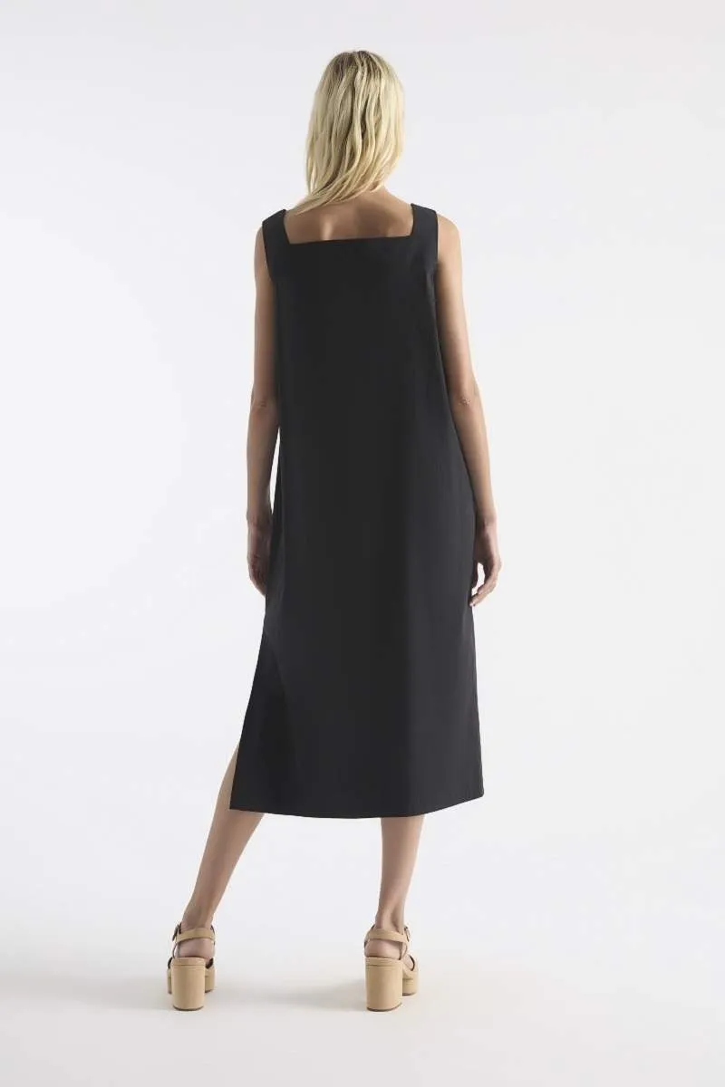 Cube Dress in White F65 3874 by MELA PURDIE